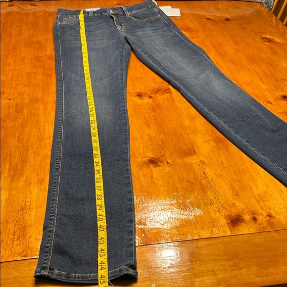 7 For All Mankind Kimmie Straight B(Air) Duchess Dark Blue Women's Jeans Sz 29 - Picture 3 of 13